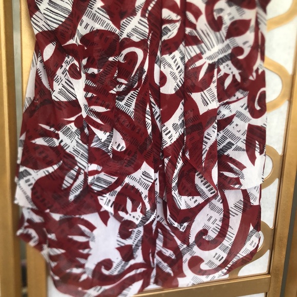 Alfani Petite Flowy Sleeveless Top Size Petite Small - Picture 3 of 8